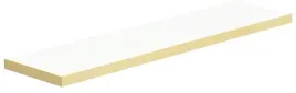 plyta-polka-wiszaca-scienna-60x15-biel-alpejska-i-zloto-szczotkowane-zlote