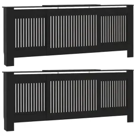 pokrywa-grzejnika-2-pcs-czarny-142-205-x-20-5-x-81-5-cm