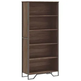 regal-na-ksiazki-brazowy-dab-80x31x169-cm