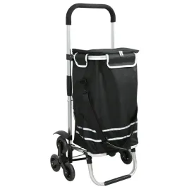 vidaxl-wozek-zakupowy-z-podczepianym-wozkiem-czarny-40-l