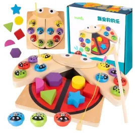 drewniana-ukladanka-gra-lowienie-biedronek-na-magnes-wedka-sorter-3w1