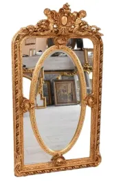 zlote-herbowe-lustro-amory-anioly-owal-182-x-101-cm-francja-unikat