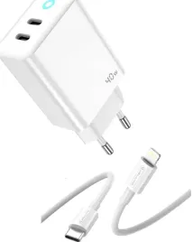 ladowarka-sieciowa-mocna-jellico-eu19-gan-pd-40w-kabel-usb-c-lightning