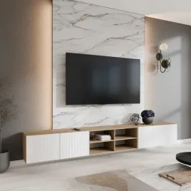szafka-rtv-wiszaca-noe-szerokosc-300-cm-otwarta-dab-artisan-bialy-mat-ryf