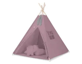 namiot-tipi-dla-dzieci-mata-poduszki-zawieszki-piora-roz-retro