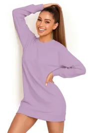 bluza-damska-oversize-modna-dresowa-sukienka-bawelniana-s-lawendowa