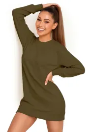 bluza-damska-oversize-modna-dresowa-sukienka-bawelniana-s-khaki