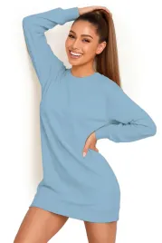 bluza-damska-oversize-modna-dresowa-sukienka-bawelniana-xxl-blekitna