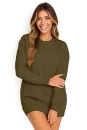 bluza-damska-oversize-modna-dresowa-sukienka-bawelniana-s-khaki