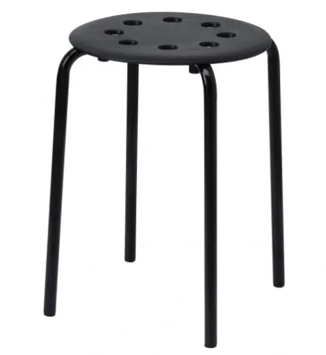 taboret-memflow-czarny-45-cm-stan-nowy