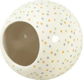 zolux-cosy-domek-ceramiczny-kula-w-kropki-dla-chomikaszczuramyszki
