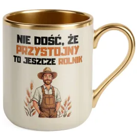 kubek-premium-zloty-ecru-rolnik-dla-rolnika-traktor-zabawny-prezent