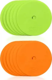 znaczniki-plaskie-pacholki-na-parkiet-smj-sport-12-sztuk-zielono-pomaranczo