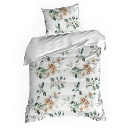posciel-bawelniana-nikola-140x200-70x80-biala-zielone-liscie