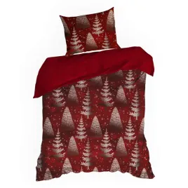 posciel-swiateczna-rubi-140x200-70x80-czerwona-choinki