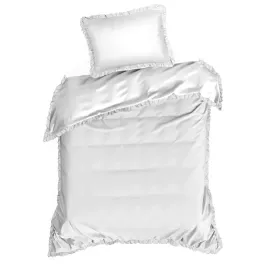 posciel-z-mikrofibry-mifal-140x200-70x80-cm-biala-z-falbanka