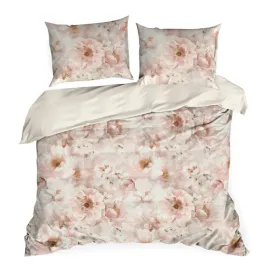 posciel-z-mikrofibry-florina-160x200-2x70x80-bezowa-w-kwiaty