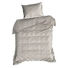 posciel-welwetowa-fl-140x200-70x90-cm-bezowa-biale-liscie