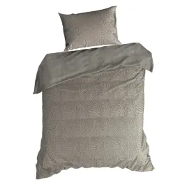 posciel-z-mikrofibry-flano-140x200-70x90-cm-bezowa-tloczony-wzor