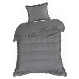 posciel-bawelniana-z-falbanka-140x200-70x80-cm-stalowa