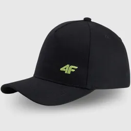 czapka-sportowa-4f-dziecieca-kaszkietowka-baseballowka-z-daszkiem-czarna