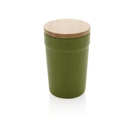 kubek-podrozny-300-ml-z-pp-z-recyklingu-zielony-z-drewnianym-wieczkiem