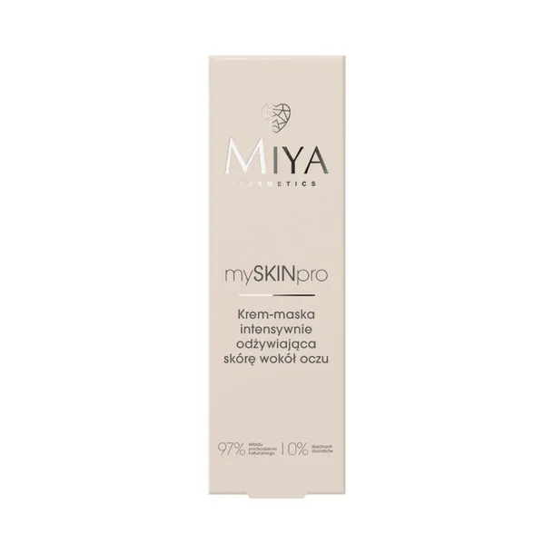 Miya mySKIN Krem Pod Oczy Kuracja Cienie Opuchnięcia Ceramidy Kofeina 15ml