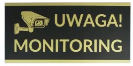 tabliczka-uwaga-monitoring-kamera-czarno-zlota-24x11