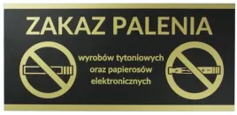 tabliczka-zakaz-palenia-wyrobow-tytoniowych-papierosow-ele-zlota-24x11