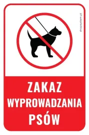 tabliczka-pionowa-zakaz-wyprowadzania-psow-30x20