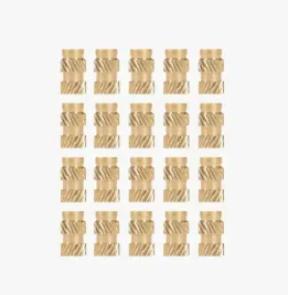 nakretki-gwintowane-bambu-lab-1-4-cala-8x8-mosiezne-10-sztuk
