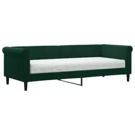 ciemnozielona-lawa-dzienna-z-materacem-229-x-90-x-68-cm