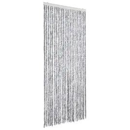 zaslona-przeciw-owadom-z-wlokna-szenilowego-bialo-szara-100x220-cm