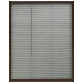 plisowana-moskitiera-na-okno-aluminium-80x100-cm-brazowa-czarna