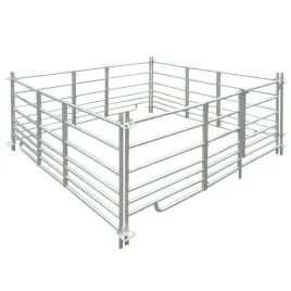 galwanizowana-zagroda-dla-owiec-z-bramka-183-x-183-x-92-cm