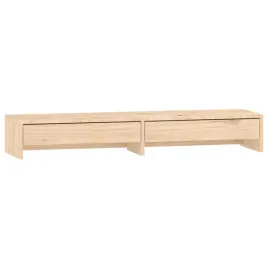 podstawka-pod-monitor-z-litego-drewna-sosnowego-z-szufladami-100x27x15-cm