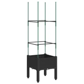 donica-ogrodowa-z-kratka-rattanowa-pp-czarna-40x40x1425-cm