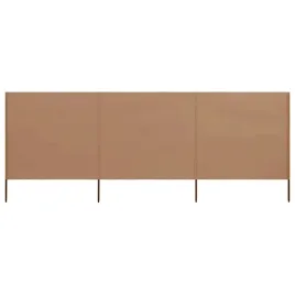 3-panelowy-skladany-parawan-przeciwwiatrowy-wloknina-drewno-400x80-cm