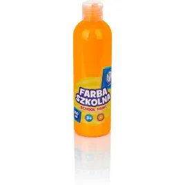 farba-plakatowa-szkolna-250ml-fluorescencyjna-pomaranczowa-301217030