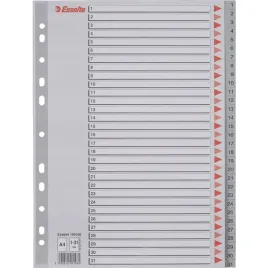 przekladki-plastikowe-szare-pp-a4-1-31-numeryczne-100108-esselte