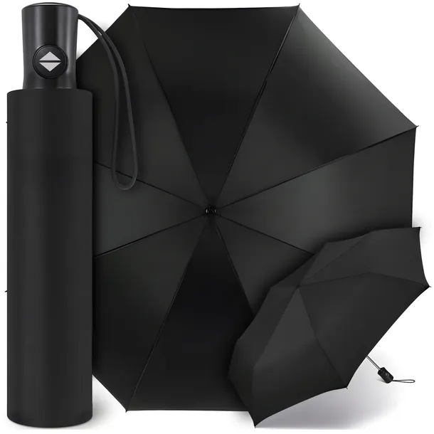 PARASOL DUŻY SKŁADANY AUTOMATYCZNY PARASOLKA WODOODPORNA XL MOCNA+POKROWIEC