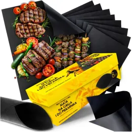 8x-mata-do-grilla-teflonowa-podkladka-do-pieczenia-tacka-wielorazowa-bbq