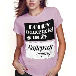 koszulka-damska-dzien-nauczyciela-najlepszy-nauczyciel-inspiruje-m-jakosc