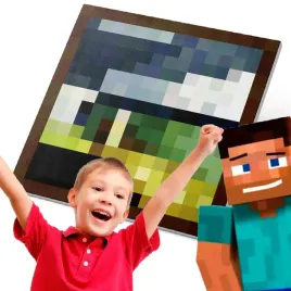 obraz-z-gry-minecraft-mc-majnkraft-prezent-dla-dziecka-gracza-fana-or-aztec2