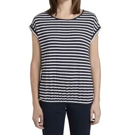 koszulka-damska-tom-tailor-striped-crew-neck-w-pasi-luzna