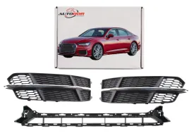 audi-a6-c7-14-18-s-line-kratki-atrapy-zderzaka-prawa-lewa-srodek-kpl-3szt