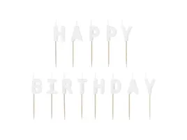 swieczki-pikery-napis-happy-birthday-bialy