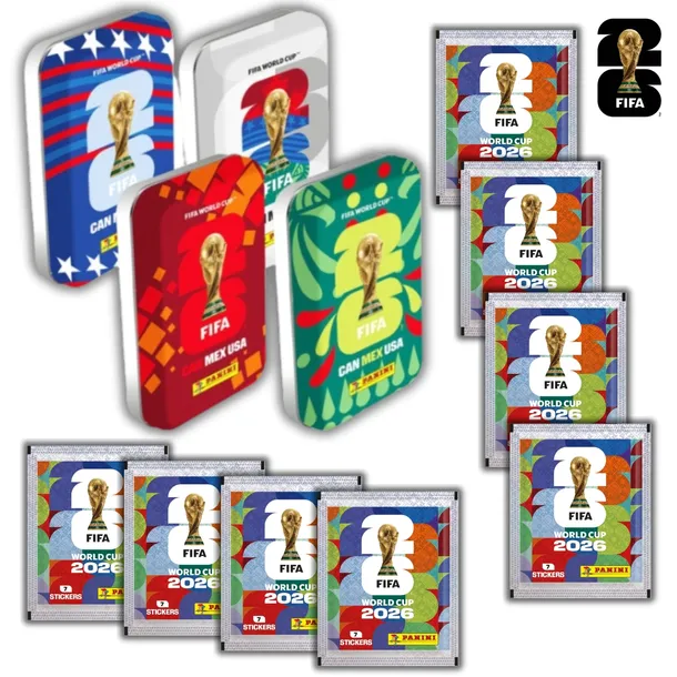 Mini Puszka PANINI FIFA World Cup 2026 Naklejki (8051708031171)