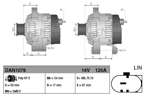 alternator-dan1078-den