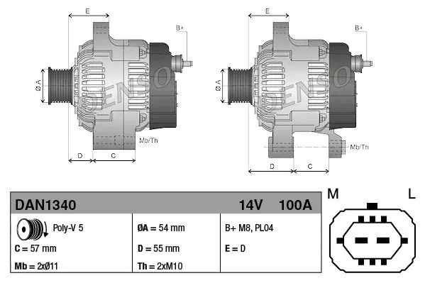 alternator-dan1340-den